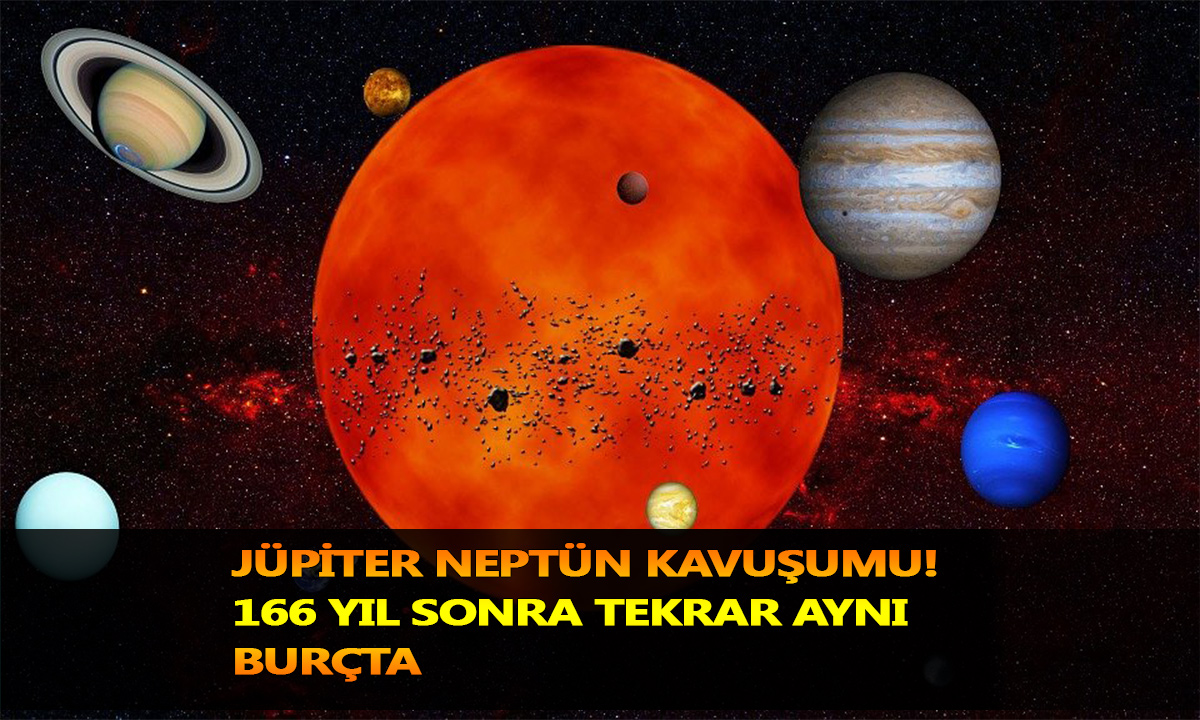 Jüpiter Neptün Kavuşumu 2022! 166 Yıl Sonra Tekrar Aynı Burçta ♓